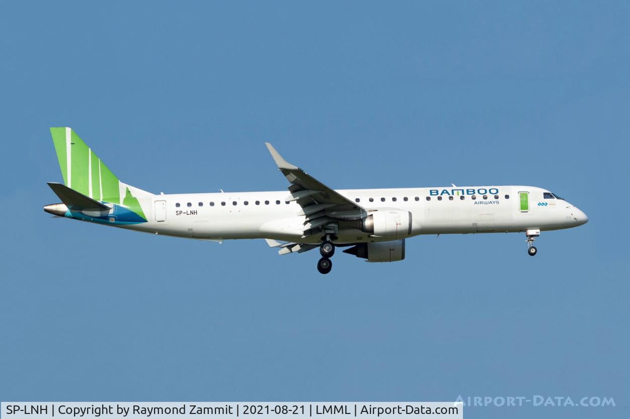 SP-LNH, 2008 Embraer 195AR (ERJ-190-200IGW) C/N 19000239, Embraer ERJ190 SP-LNH LOT Polish Airlines