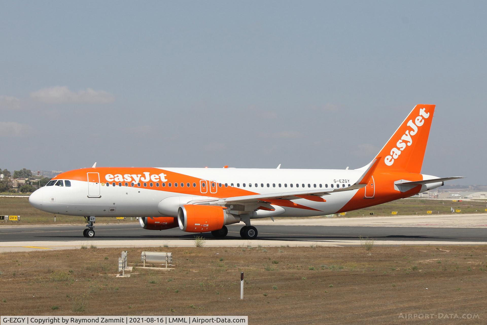 G-EZGY, 2018 Airbus A320-214 C/N 8385, A320 G-EZGY Easyjet