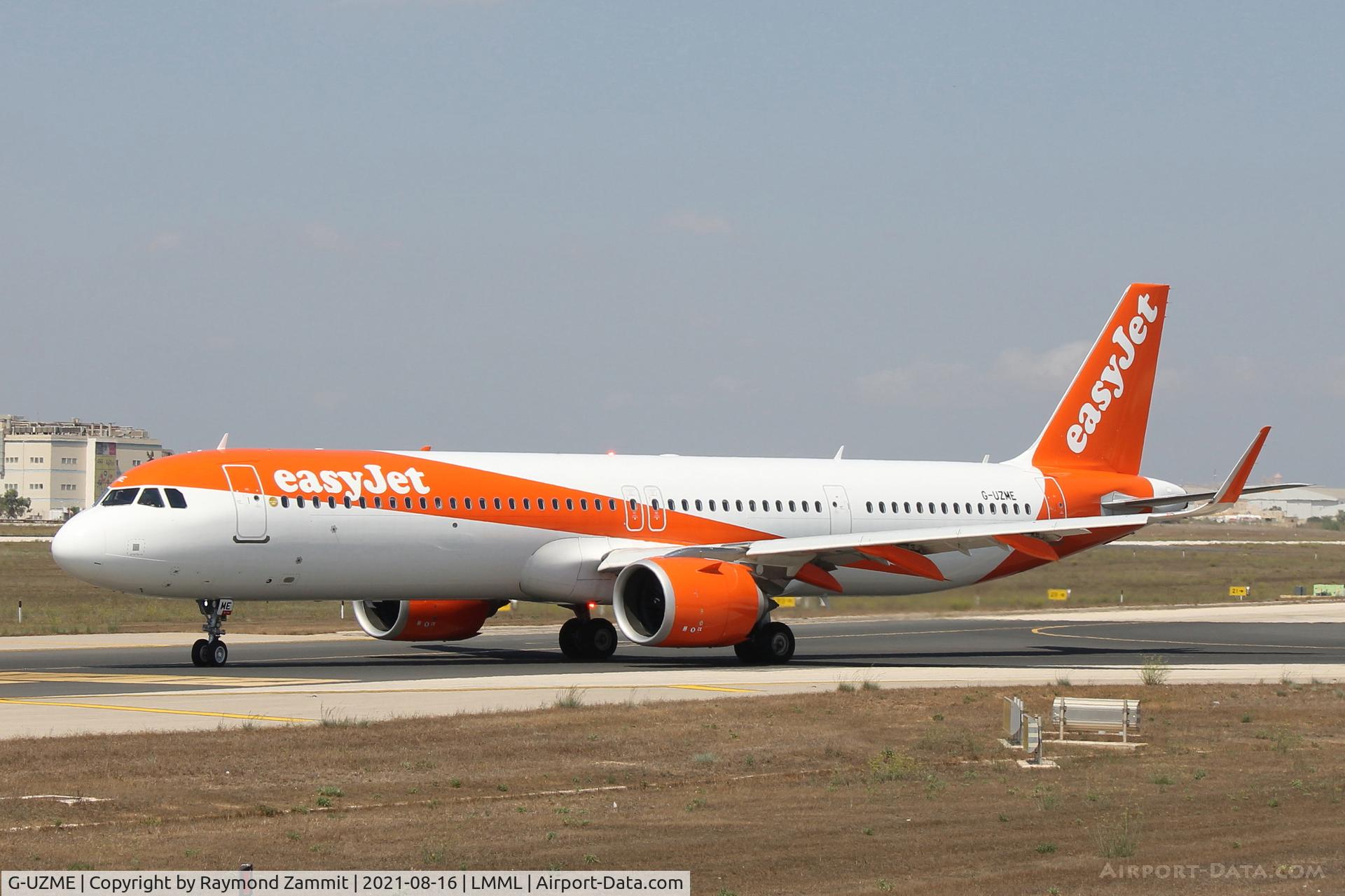 G-UZME, 2018 Airbus A321-251NX C/N 8454, A321Neo G-UZME Easyjet