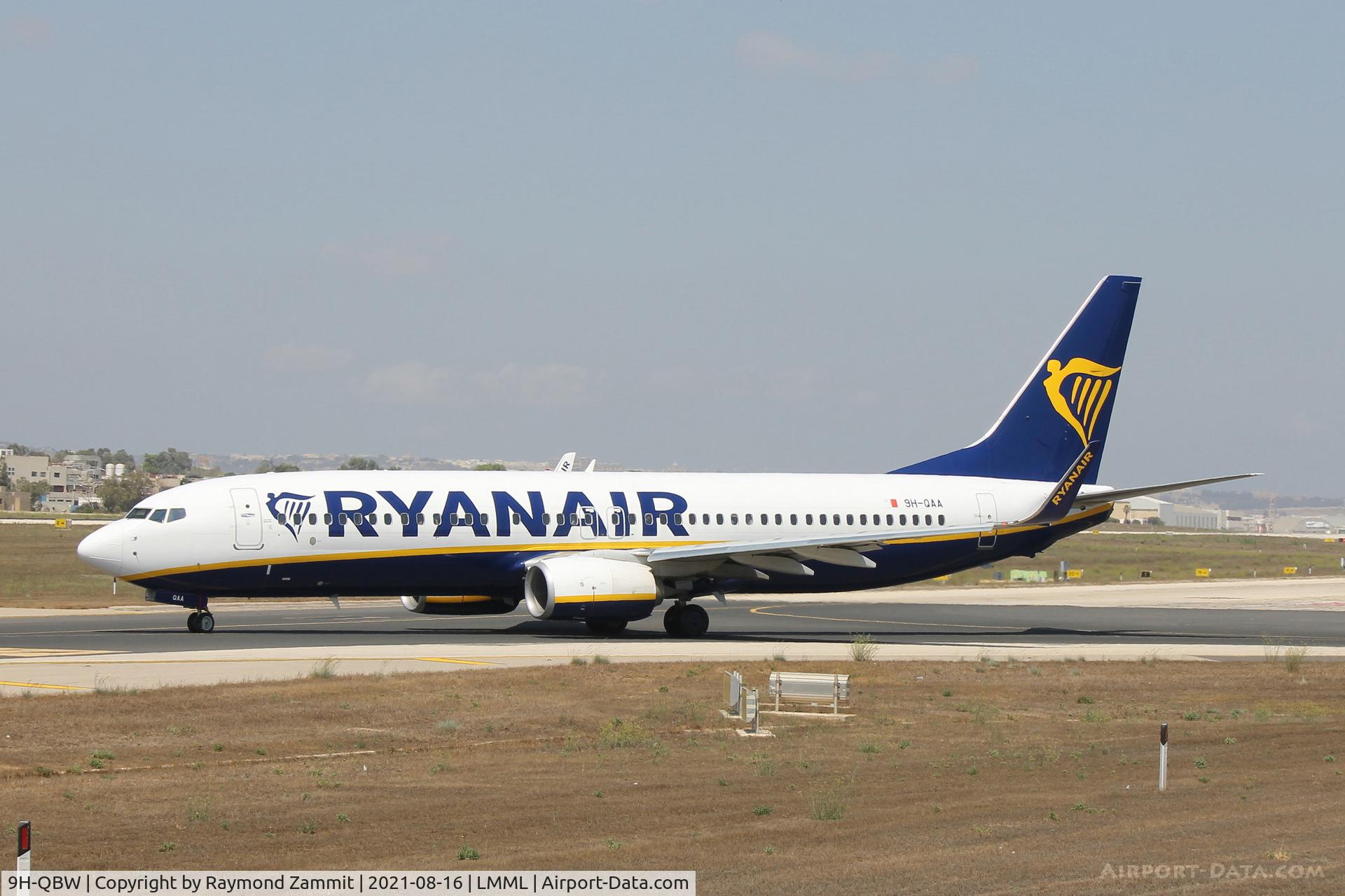 9H-QBW, 2016 Boeing 737-8AS C/N 44719, B737-800 9H-QBW Malta Air
