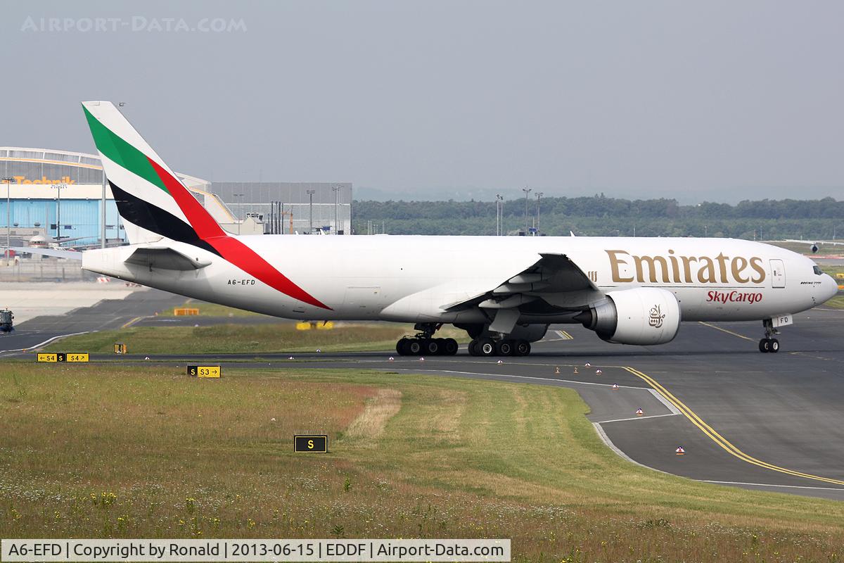 A6-EFD, 2009 Boeing 777-F1H C/N 35606, at fra