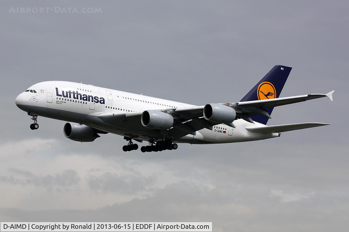 D-AIMD, 2010 Airbus A380-841 C/N 048, at fra