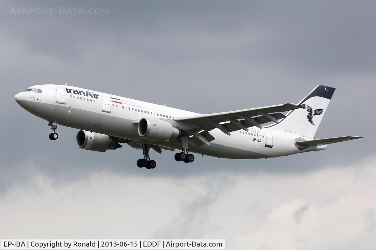EP-IBA, 1993 Airbus A300B4-605R C/N 723, at fra