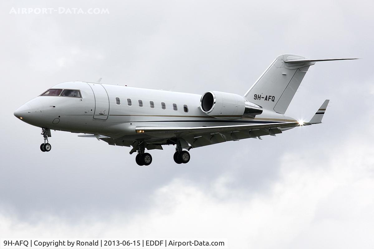 9H-AFQ, 2007 Bombardier Challenger 605 (CL-600-2B16) C/N 5709, at fra