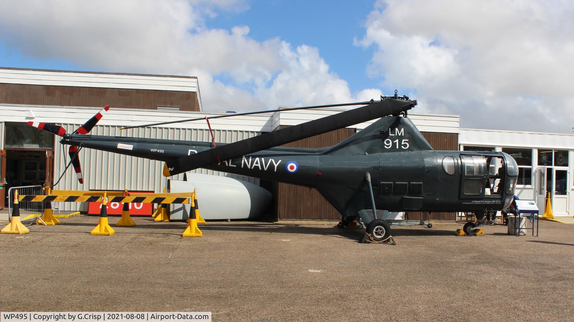 WP495, Westland Dragonfly HR.3 C/N WA/H/80, Morayvia. Moray UK