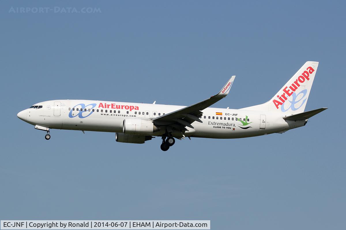 EC-JNF, 2006 Boeing 737-85P C/N 33977, at spl