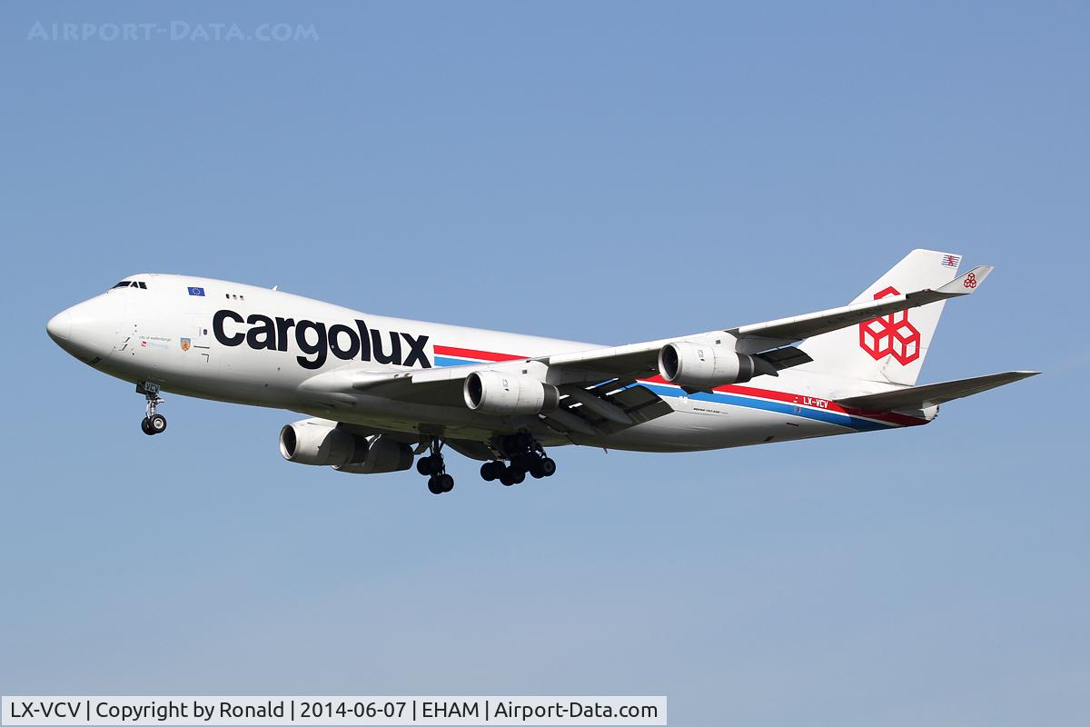 LX-VCV, 2005 Boeing 747-4R7F/SCD C/N 34235, at spl
