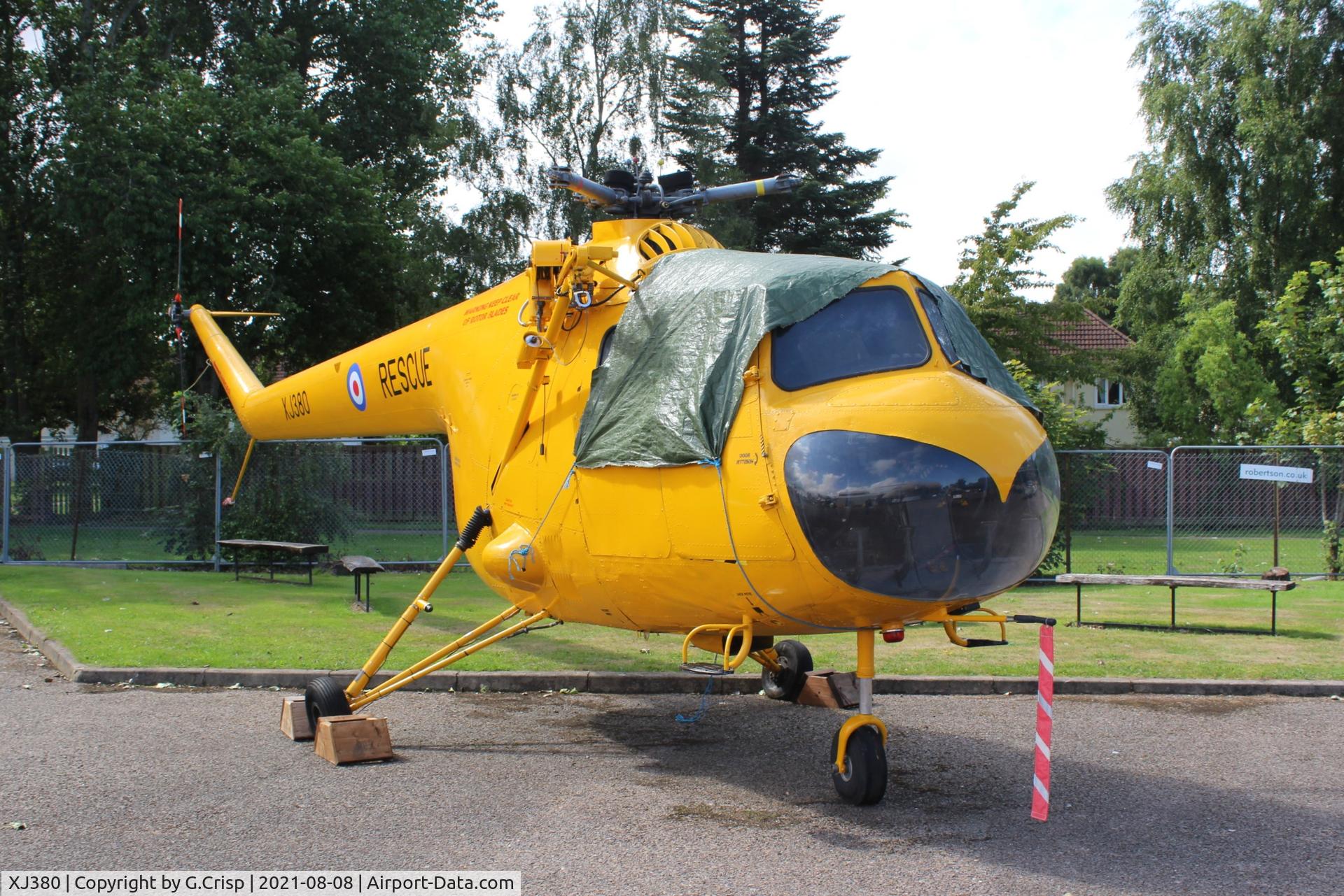 XJ380, Bristol 171 Sycamore HR.14 C/N 13242, Morayvia, Moray UK