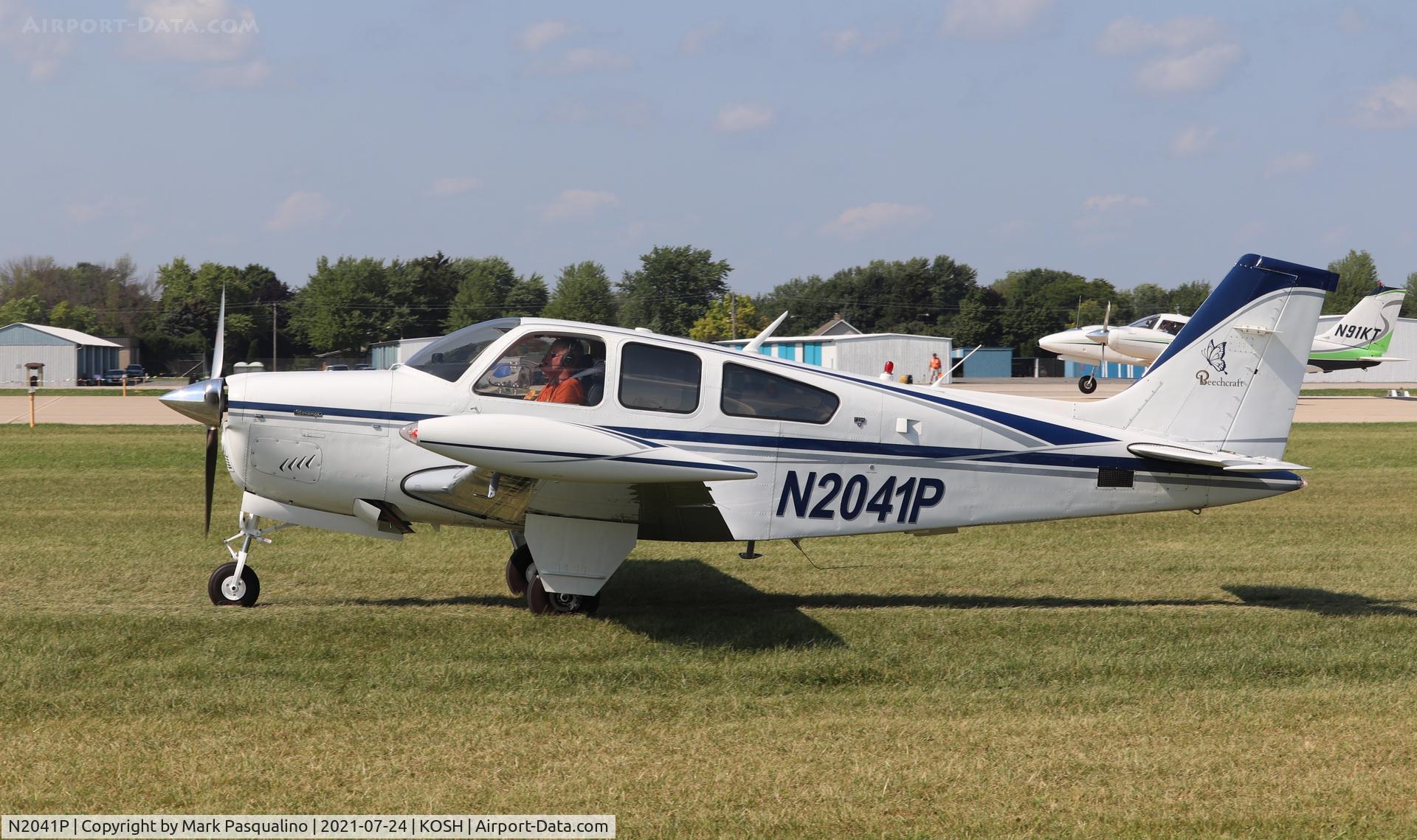 N2041P, 1978 Beech F33A Bonanza C/N CE-821, Beech F33A