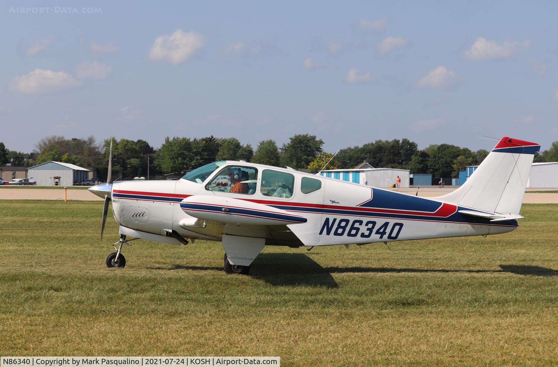 N86340, 1962 Beech 35-B33 Debonair C/N CD-569, Beech B33