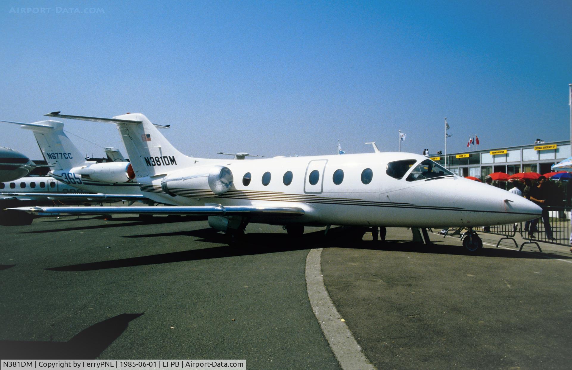 N381DM, 1984 Mitsubishi MU-300 Diamond 1A C/N A081SA, Mitsubishi MU-300 demo