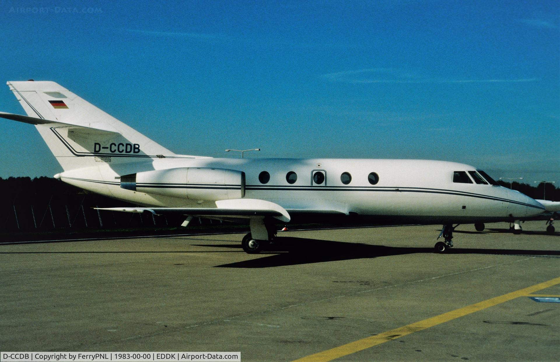 D-CCDB, Dassault Falcon (Mystere) 20F-5 C/N 381, Daimler Benz Da20