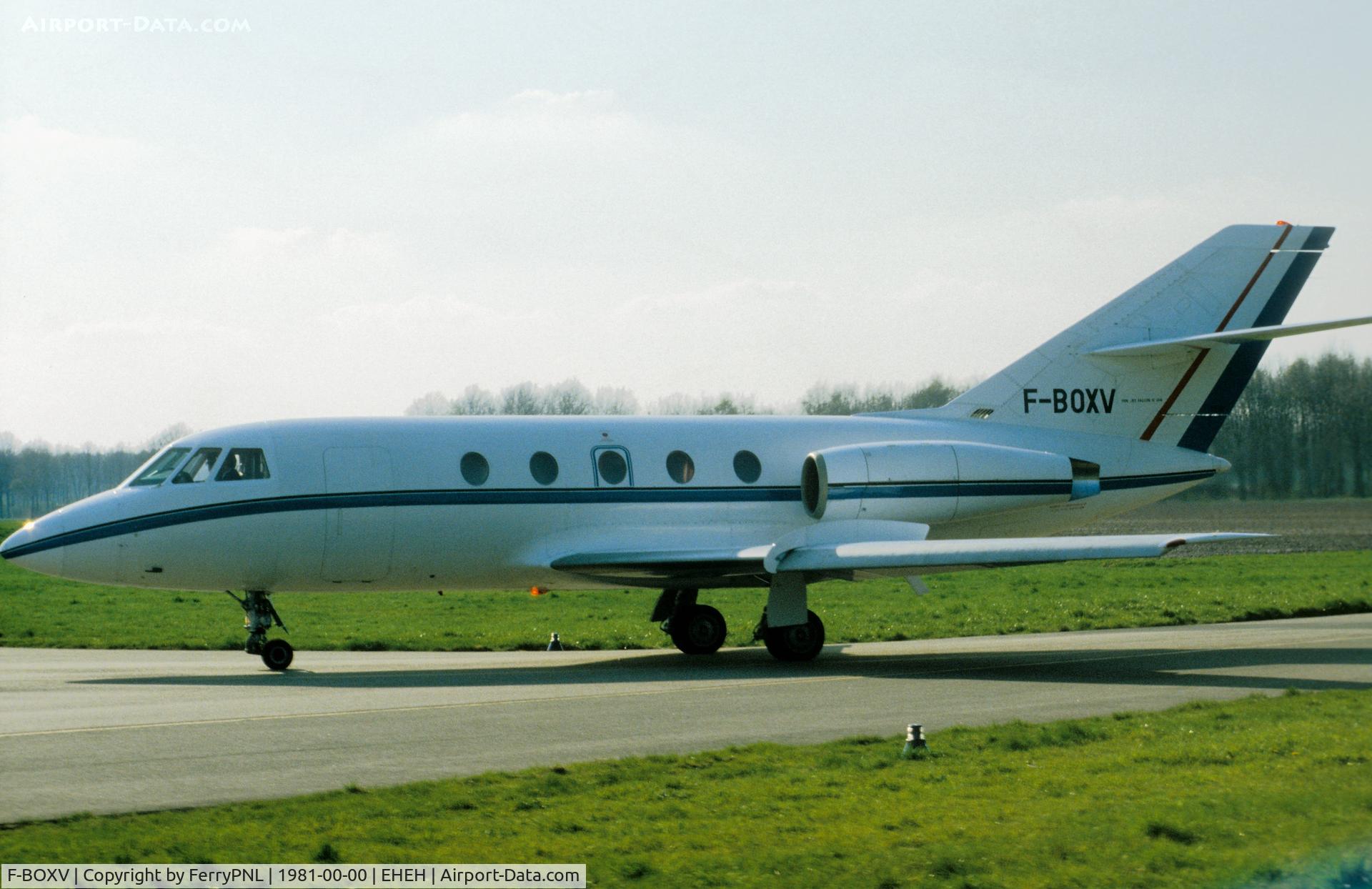 F-BOXV, 1967 Dassault Falcon (Mystere) 20C C/N 104, EFS Da20