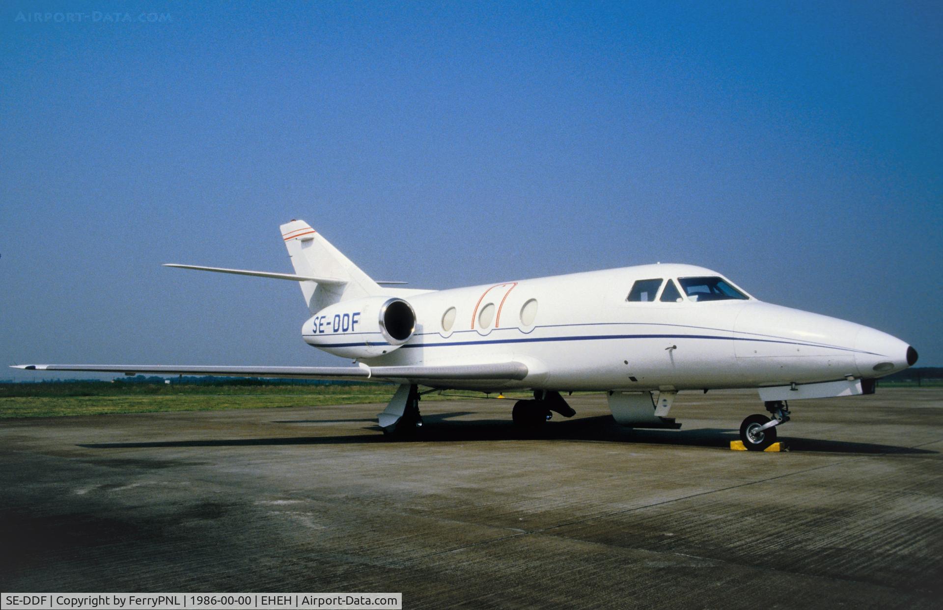 SE-DDF, 1974 Dassault Falcon 10 C/N 027, Volvo AB Da10