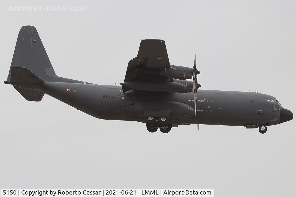 5150, 1988 Lockheed C-130H-30 Hercules C/N 382-5150, Runway 13