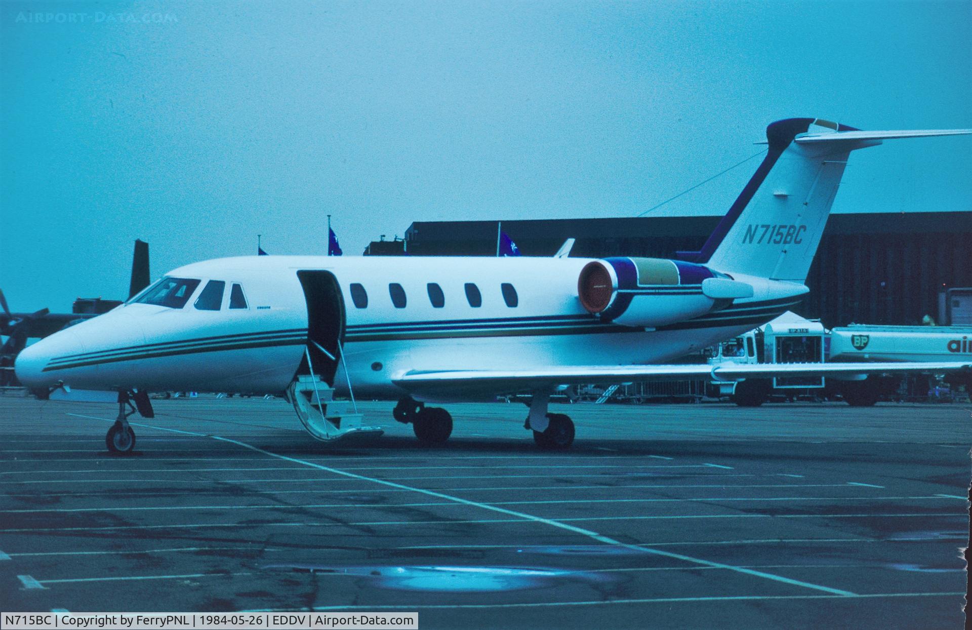 N715BC, 1983 Cessna 650 Citation III C/N 650-0018, Cessna Ce650 demo