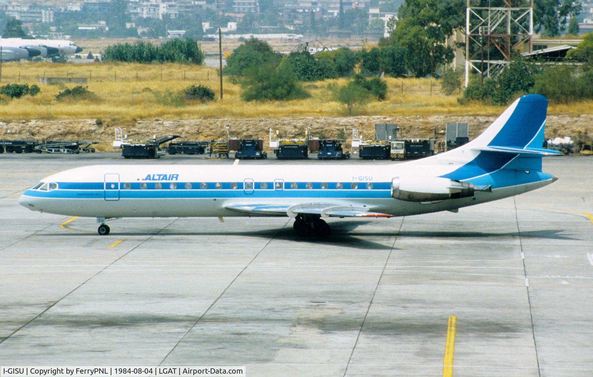 I-GISU, 1964 Sud Aviation SE-210 Caravelle 10B3 Super B C/N 169, Altair Caravelle 10B3 parked in ATH