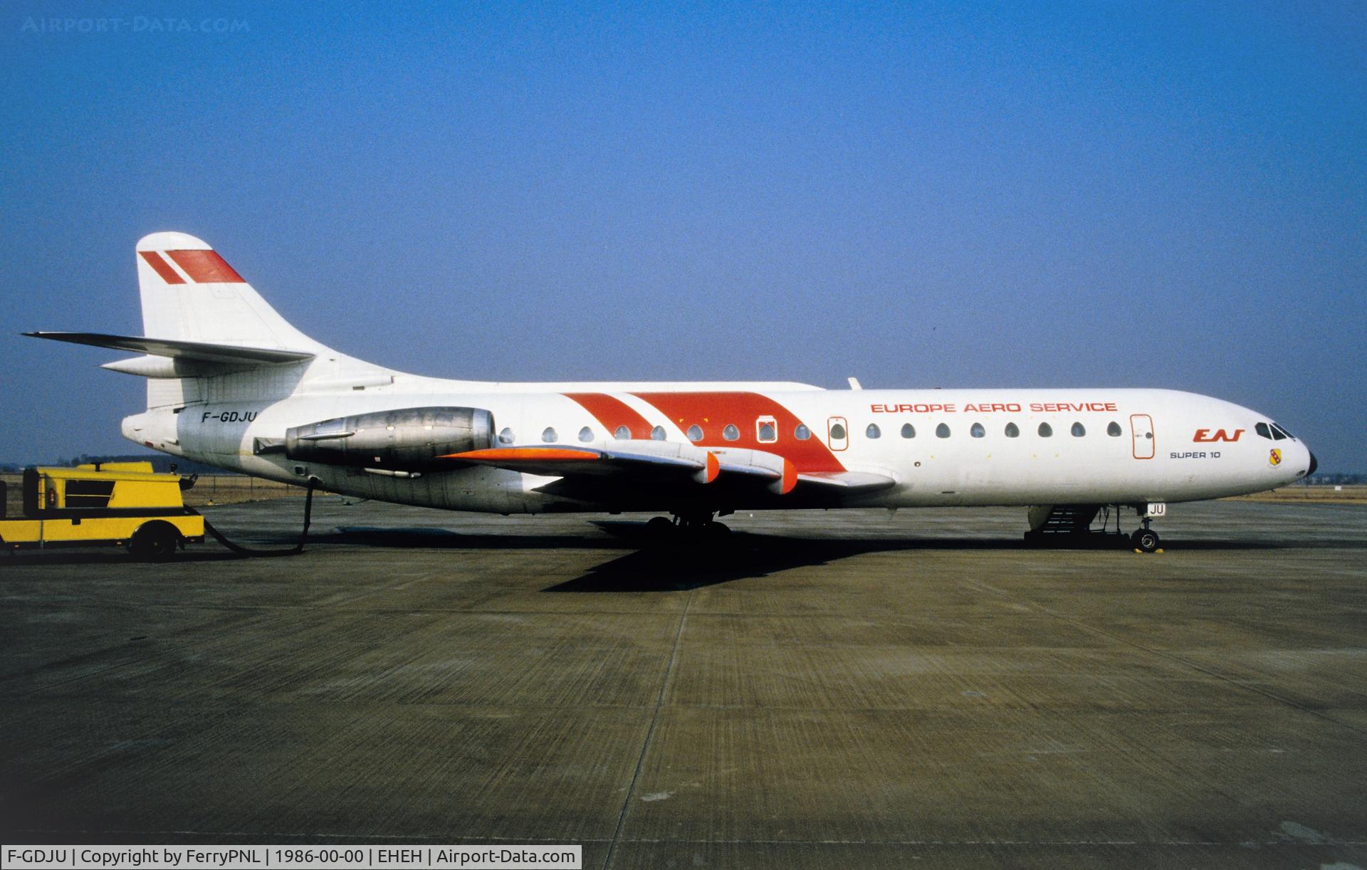 F-GDJU, 1964 Sud Aviation SE-210 Caravelle 10B3 Super B C/N 183, EAS Caravelle
