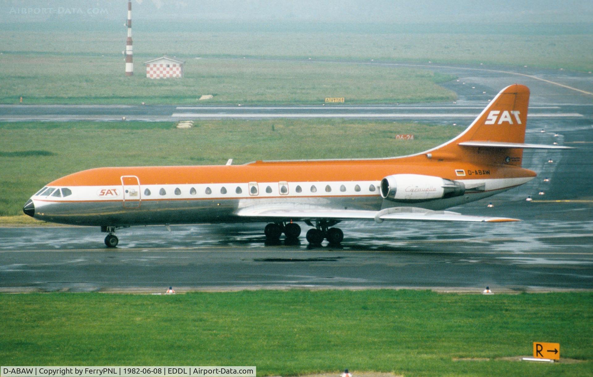 D-ABAW, 1968 Sud Aviation SE-210 Caravelle 10R C/N 239, SAT Caravelle