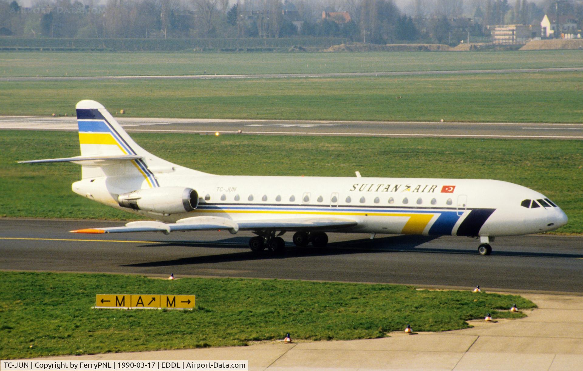 TC-JUN, 1969 Sud Aviation SE-210 Caravelle 10B3 Super B C/N 259, Sultan Air SE210 in colors of former operator Transede