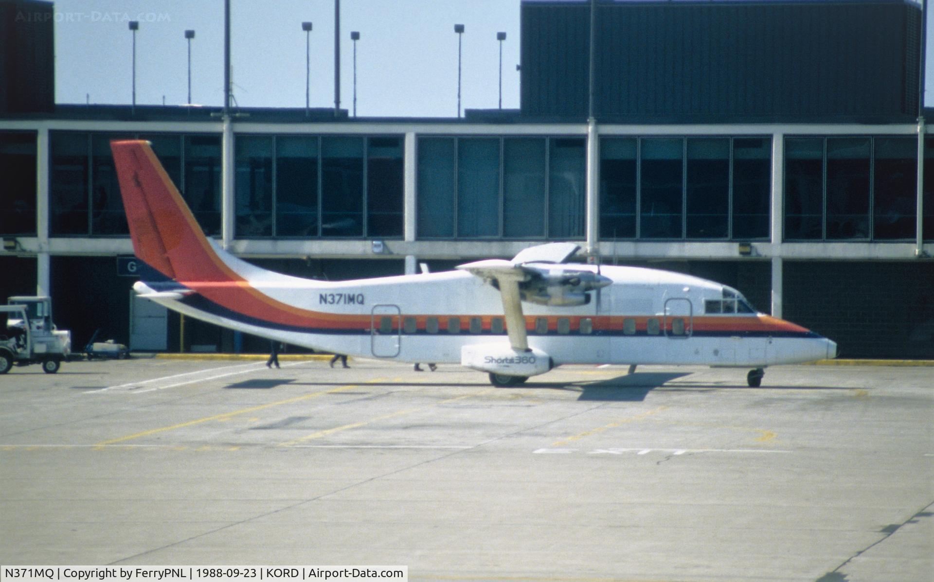N371MQ, 1984 Short SD3-60 (C-23C) C/N SH3419, Simmons Sh360
