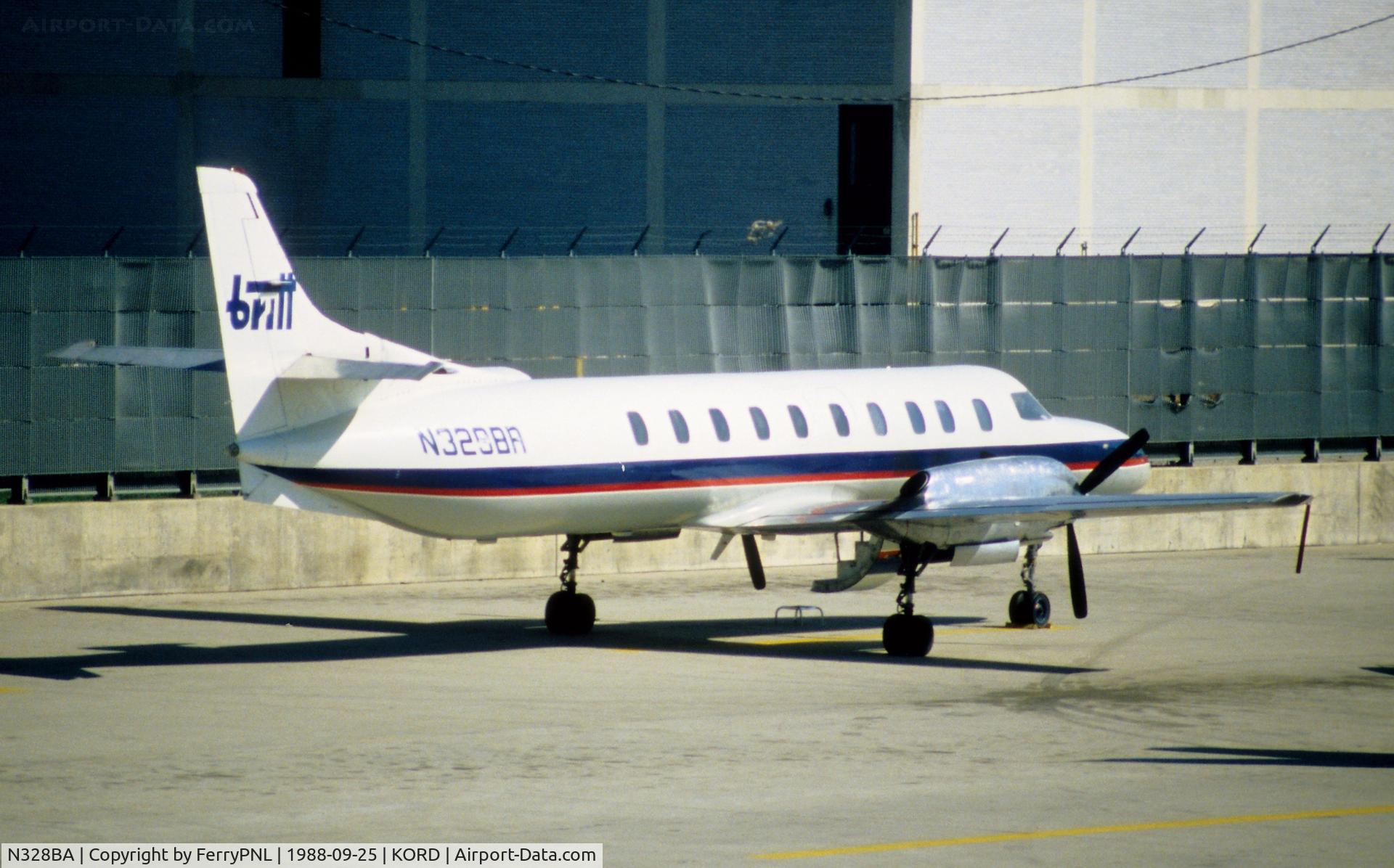 N328BA, 1978 Swearingen SA-226TC Merlin II C/N TC-253, Britt Airways SA226