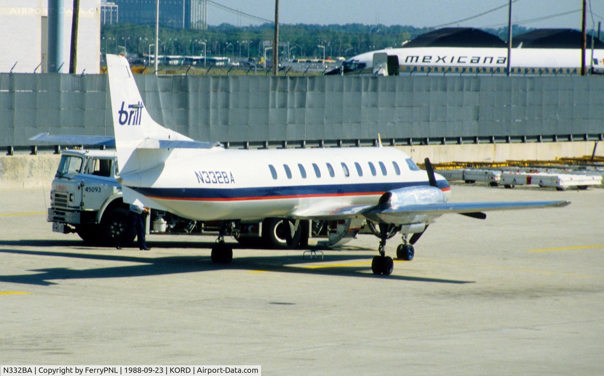 N332BA, 1976 Swearingen SA-226TC Merlin II C/N TC-222E, Britt SA226 in ORD