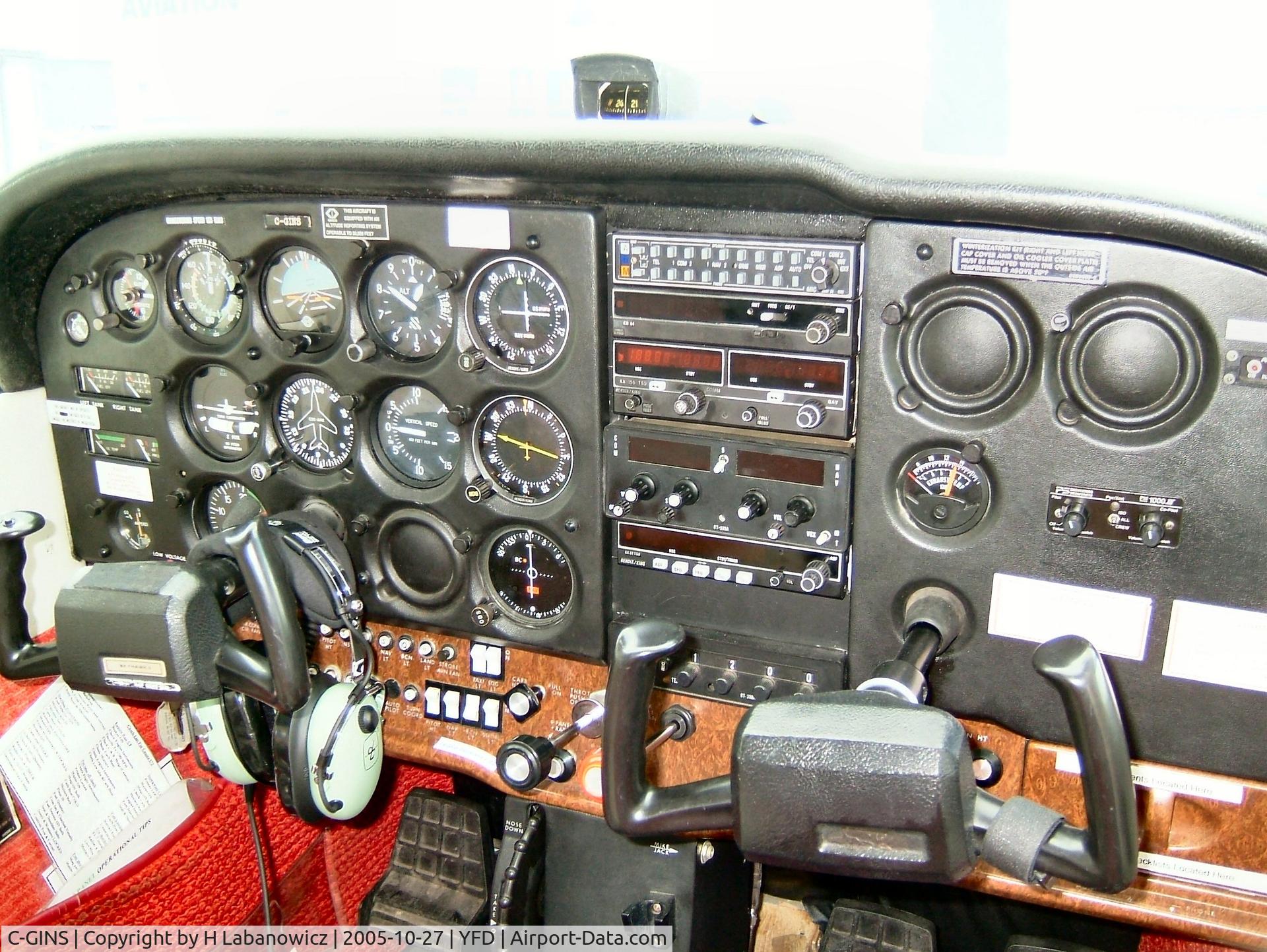 C-GINS, 1980 Cessna 172P C/N 17274449, First flight as passenger in small plane
