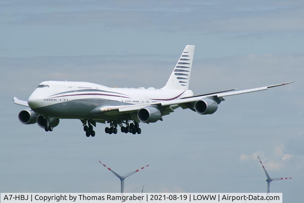A7-HBJ, 2012 Boeing 747-8K8 C/N 37075, Qatar - Amiri Flight Boeing 747-8KB(BBJ)