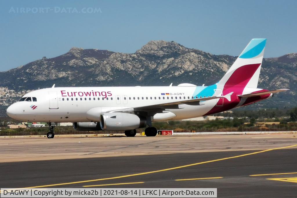 D-AGWY, 2013 Airbus A319-132 C/N 5941, Taxiing