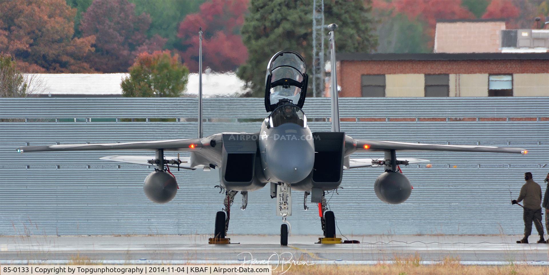 85-0133, 1986 McDonnell Douglas F-15D Eagle C/N 971/D059, Alert Fighters getting ready to scramble