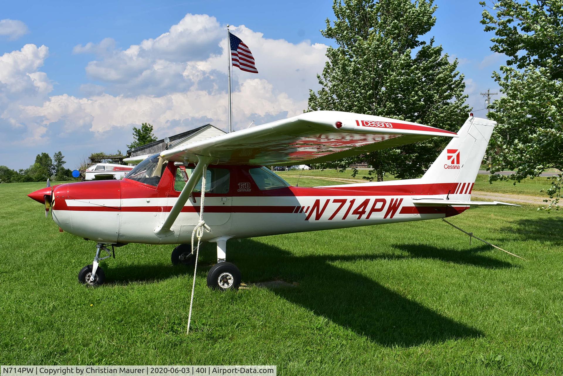 N714PW, 1977 Cessna 150M C/N 15079336, Cessna 150M
