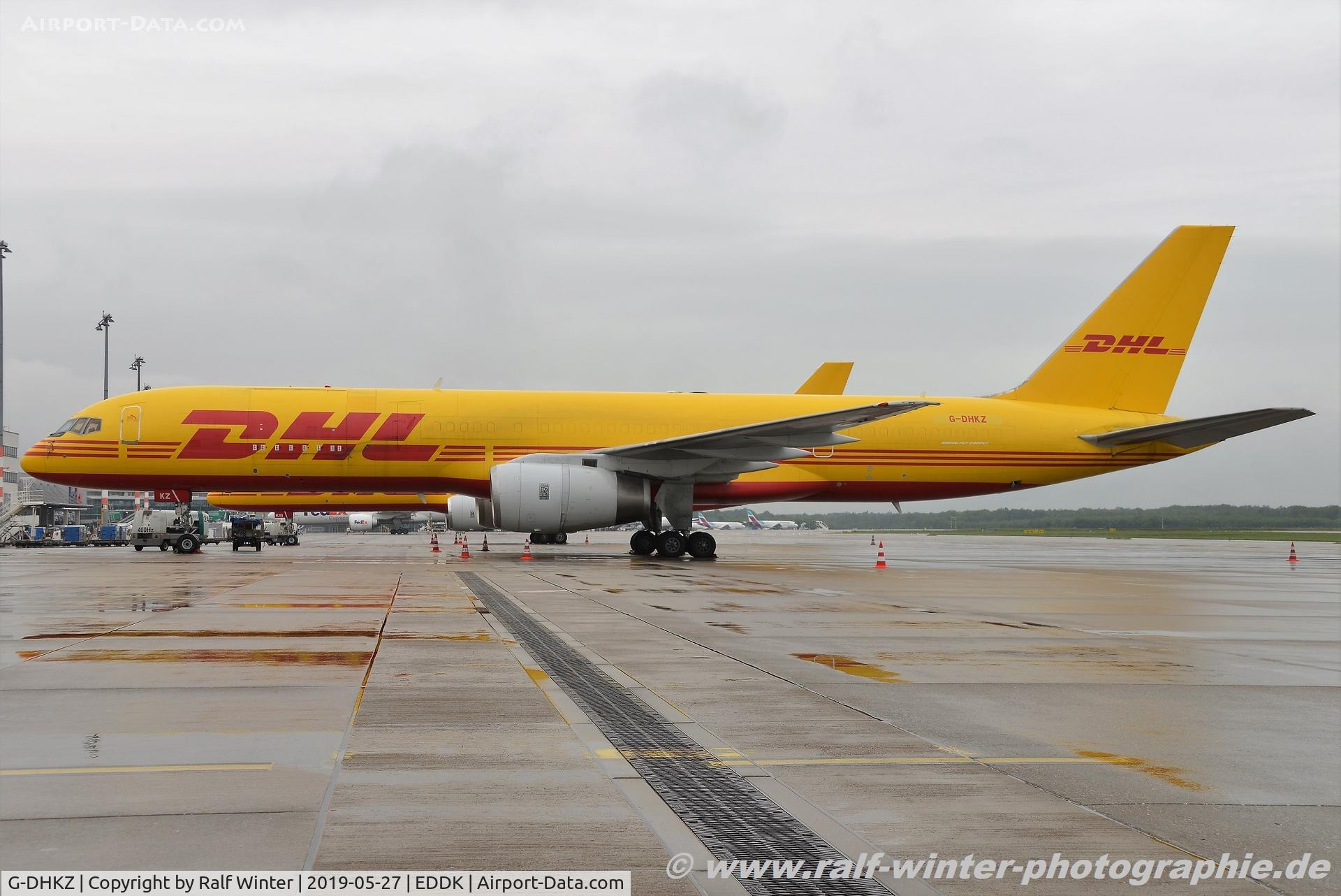 G-DHKZ, 1992 Boeing 757-236/PCF C/N 25620, Boeing 757-236(PCF) - D0 DHK DHL Air - 25620 - G-DHKZ - 27.05.2019 - CGN