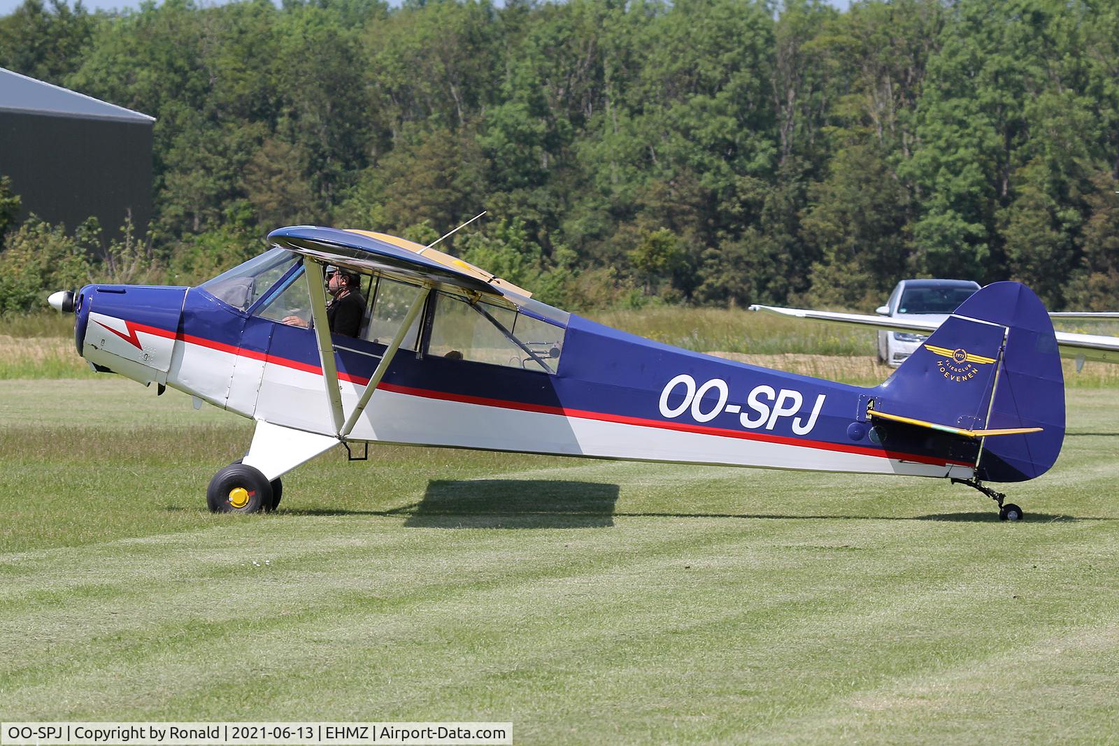 OO-SPJ, 1954 Piper L-18C Super Cub (PA-18-95) C/N 18-1547, at ehmz