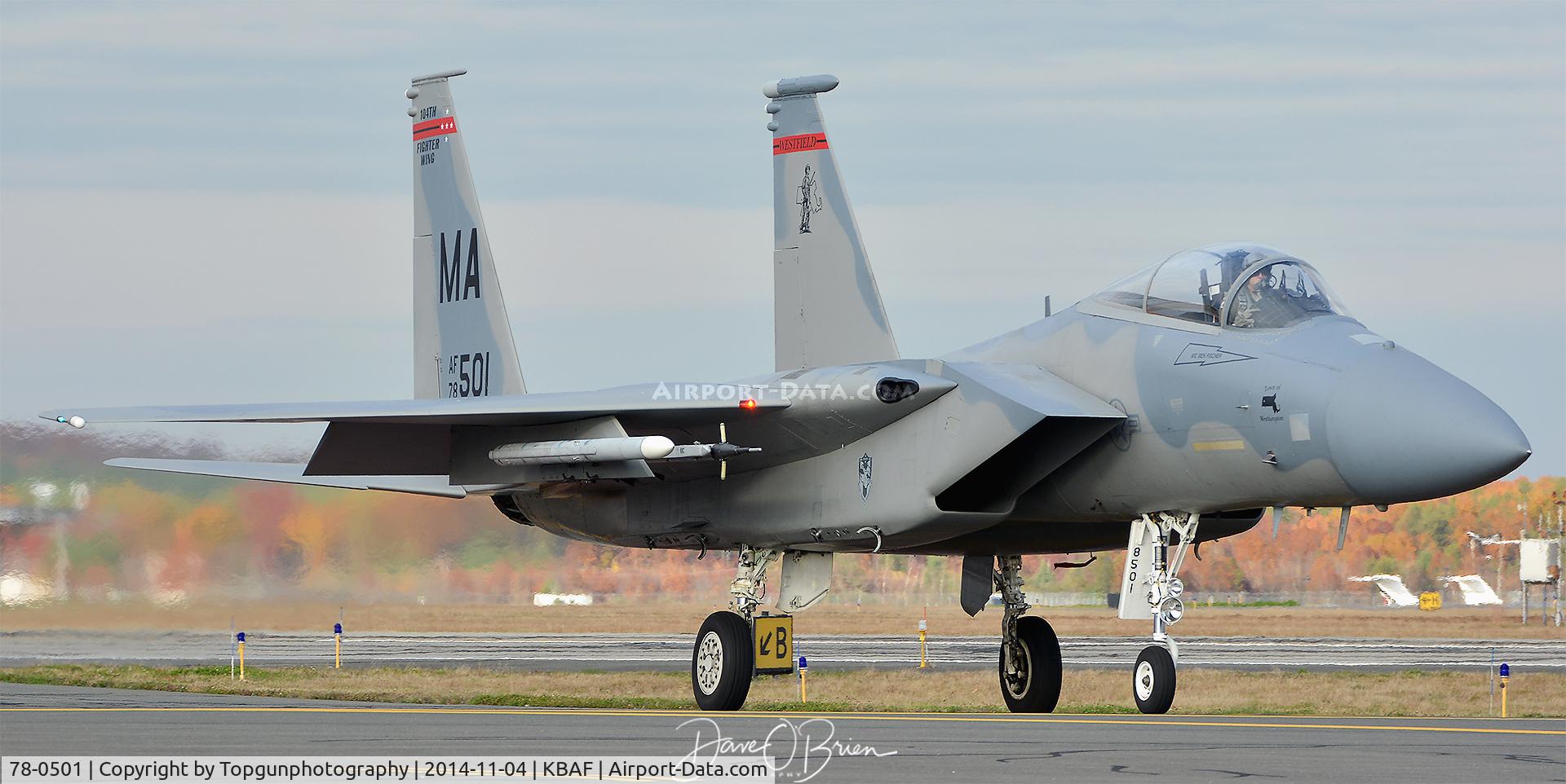 78-0501, 1978 McDonnell Douglas F-15C Eagle C/N 0485/C034, RAGE02 taxing to RW02