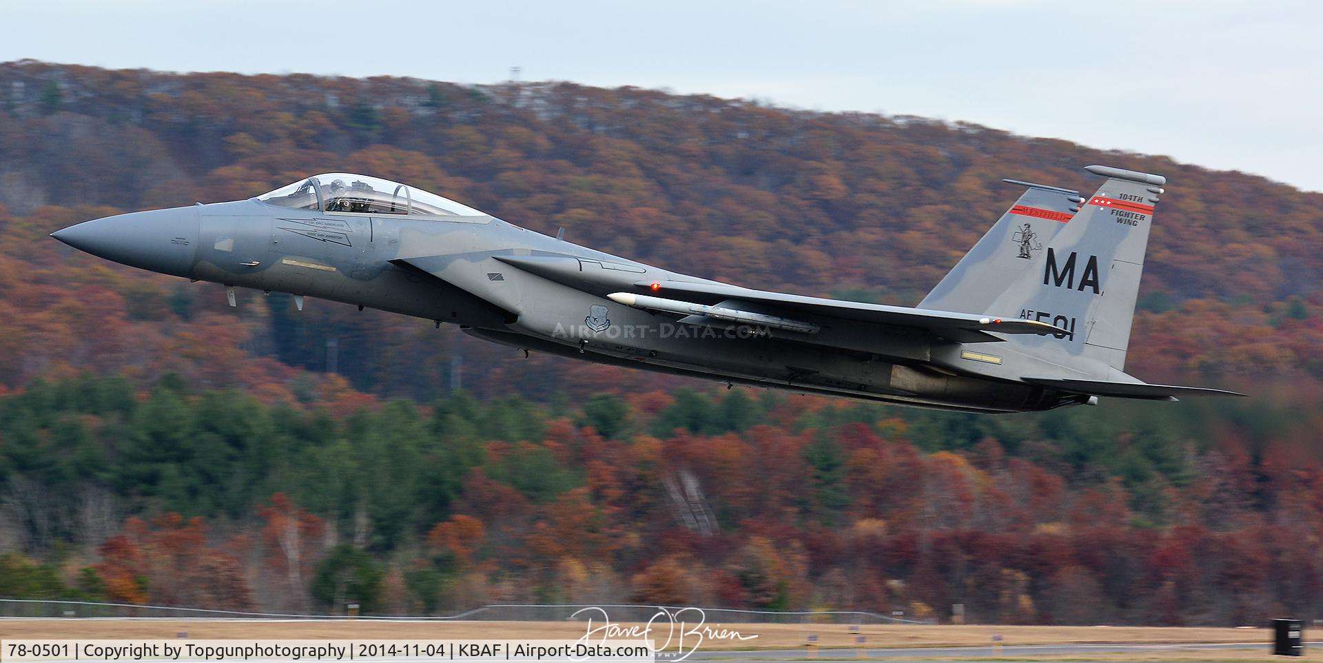 78-0501, 1978 McDonnell Douglas F-15C Eagle C/N 0485/C034, RAGE03 taking off