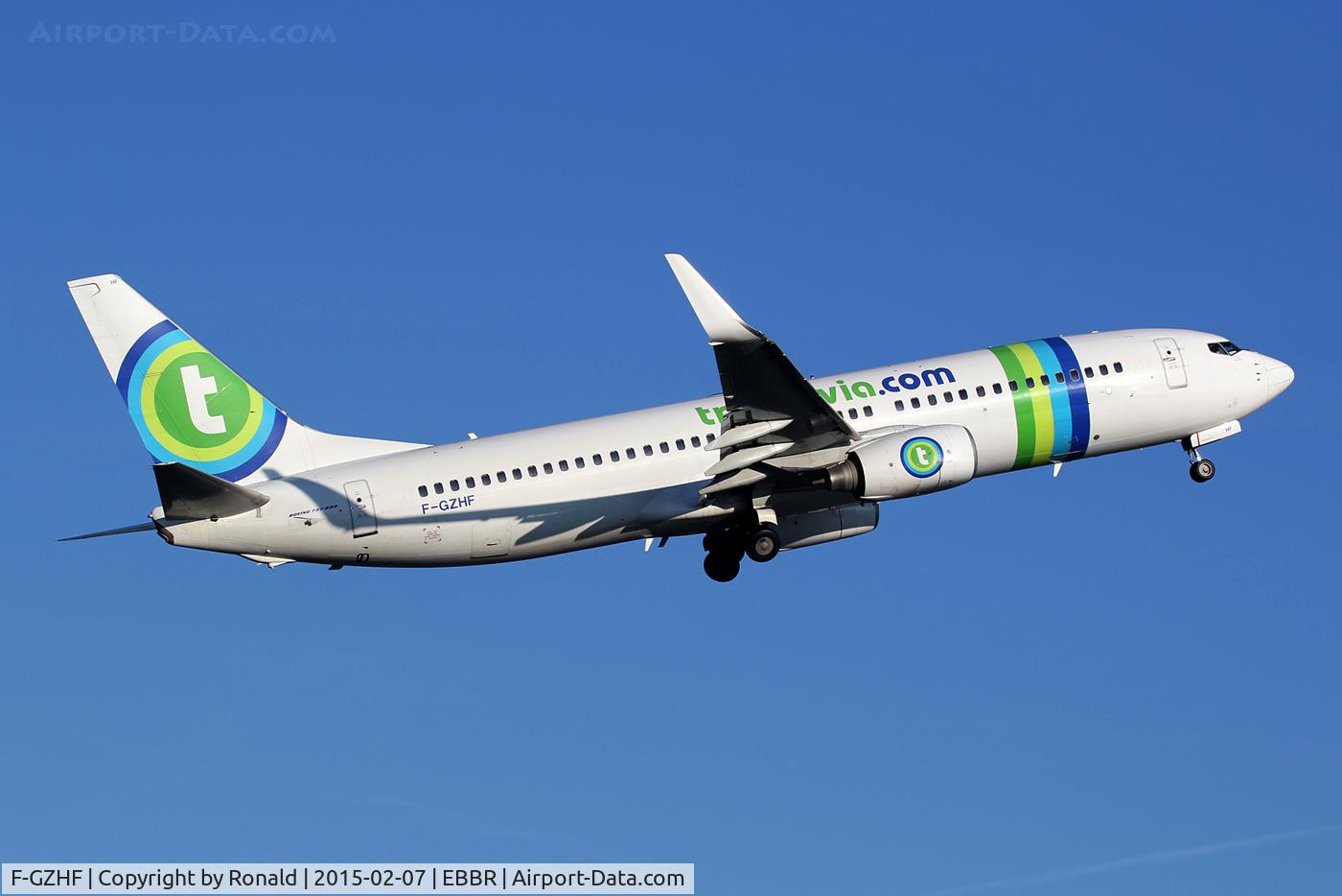 F-GZHF, 2009 Boeing 737-8K2 C/N 29677, at bru