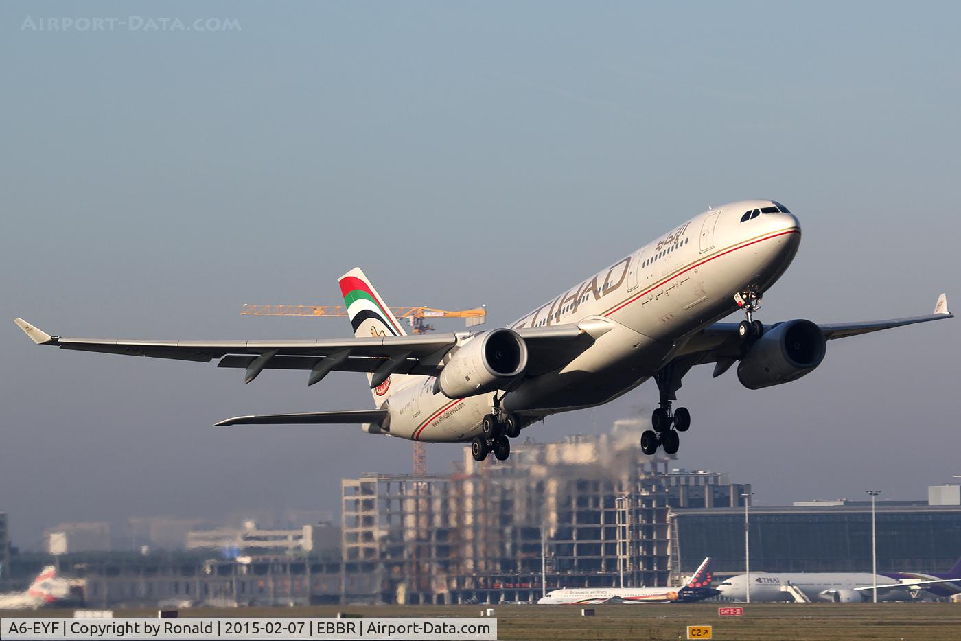 A6-EYF, 2006 Airbus A330-243 C/N 717, at bru
