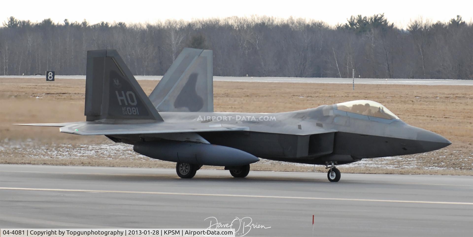 04-4081, Lockheed Martin F-22A Raptor C/N 645-4081, Back when this jet was at Holloman & the 199th FS. Now with Tyndall
