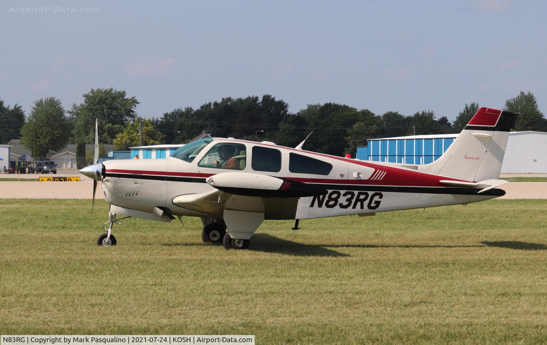 N83RG, 1987 Beech F33A Bonanza C/N CE-1205, Beech F33A
