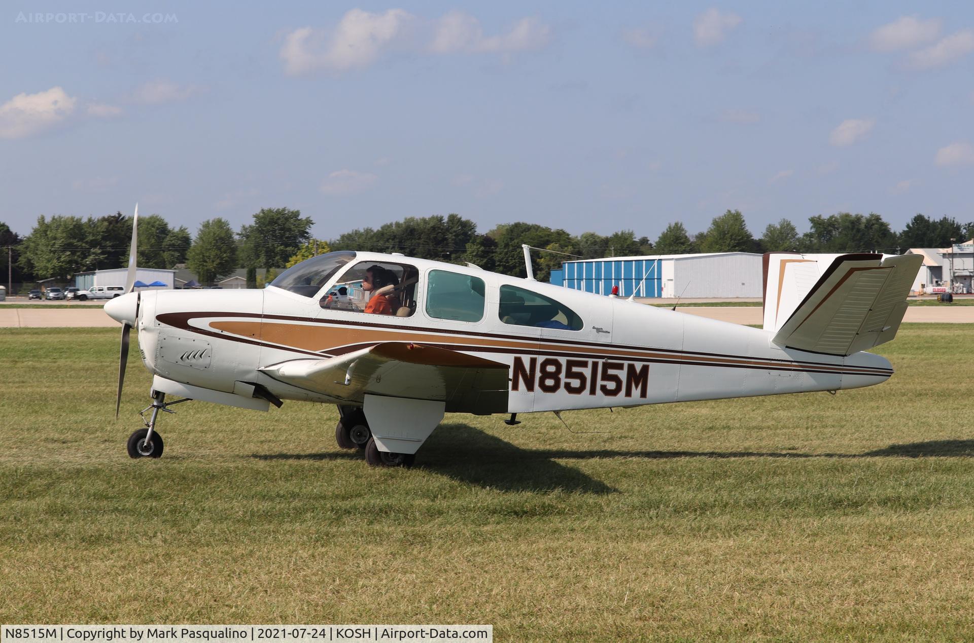 N8515M, 1963 Beech P35 Bonanza C/N D-7183, Beech P35