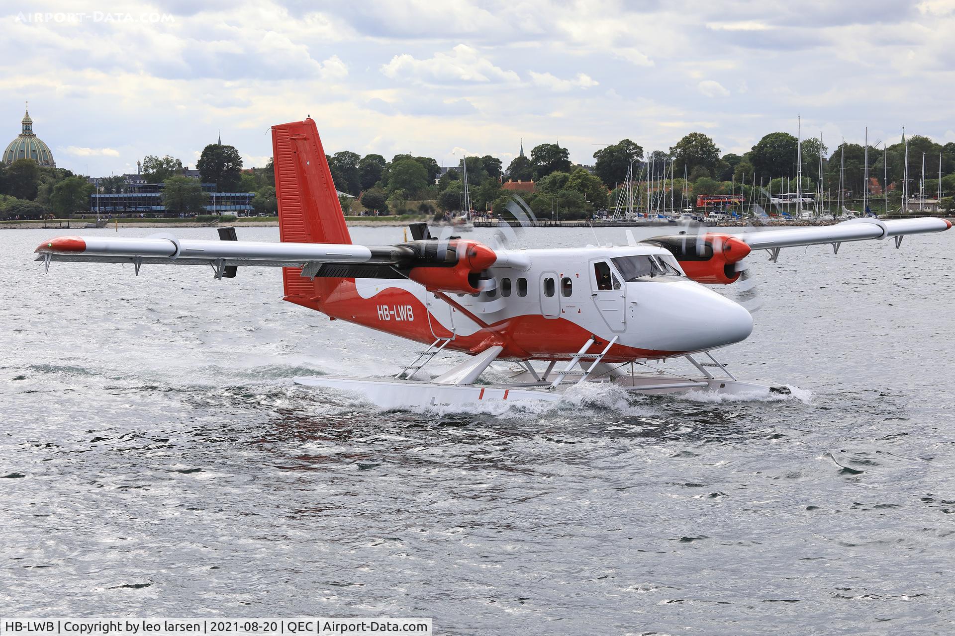 HB-LWB, 1978 De Havilland Canada DHC-6-300 C/N 565, Copenhagen Harbour Refshaleøen 20.8.2021