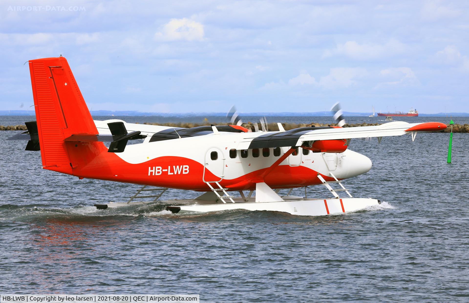 HB-LWB, 1978 De Havilland Canada DHC-6-300 C/N 565, Copenhagen Harbour Refshaleøen 20.8.2021