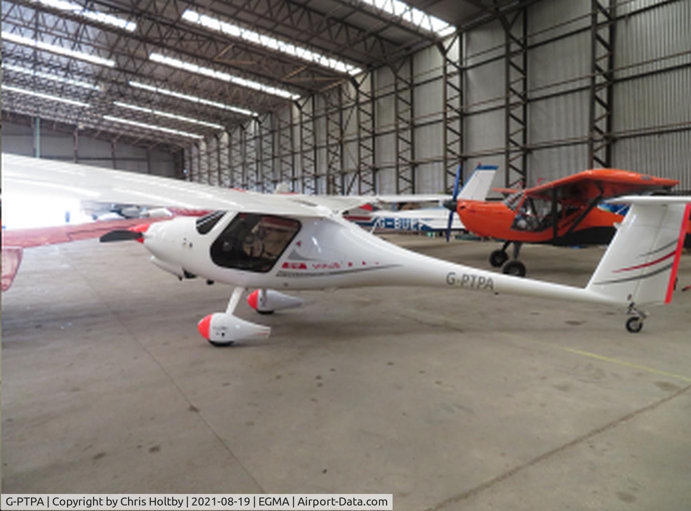 G-PTPA, 2020 Pipistrel Virus SW115 C/N BMAA/HB/723, In the hangar at Fowlmere Cambs