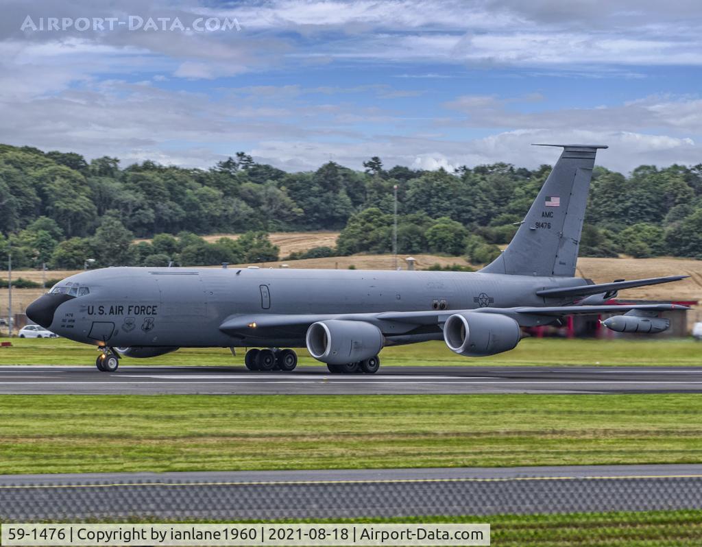 59-1476, 1959 Boeing KC-135R Stratotanker C/N 17964, At Prestwick