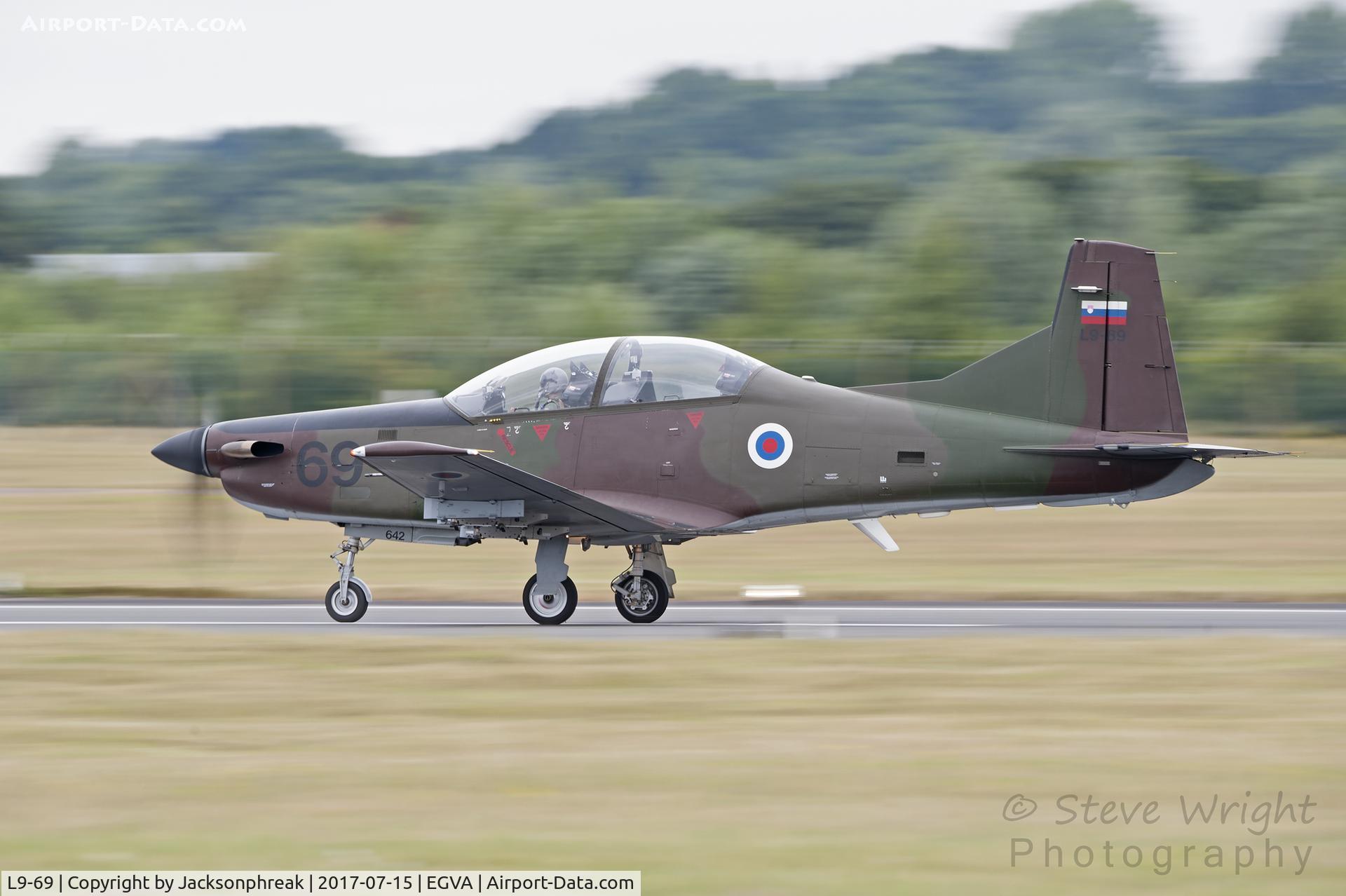 L9-69, Pilatus PC-9M Hudournik C/N 642, Royal International Air Tattoo 2017 RAF Fairford UK