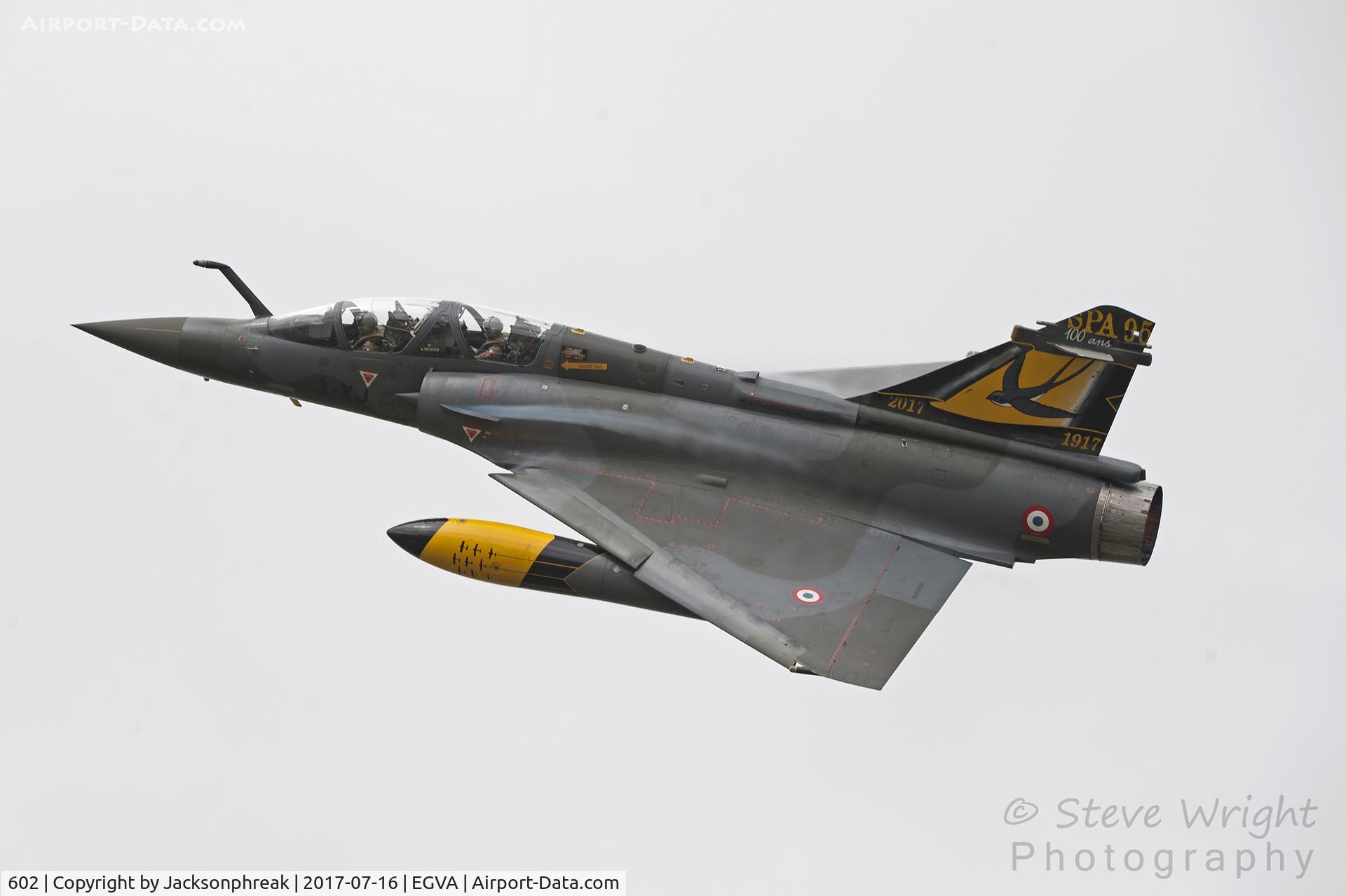 602, Dassault Mirage 2000D C/N 393, Royal International Air Tattoo 2017 RAF Fairford UK