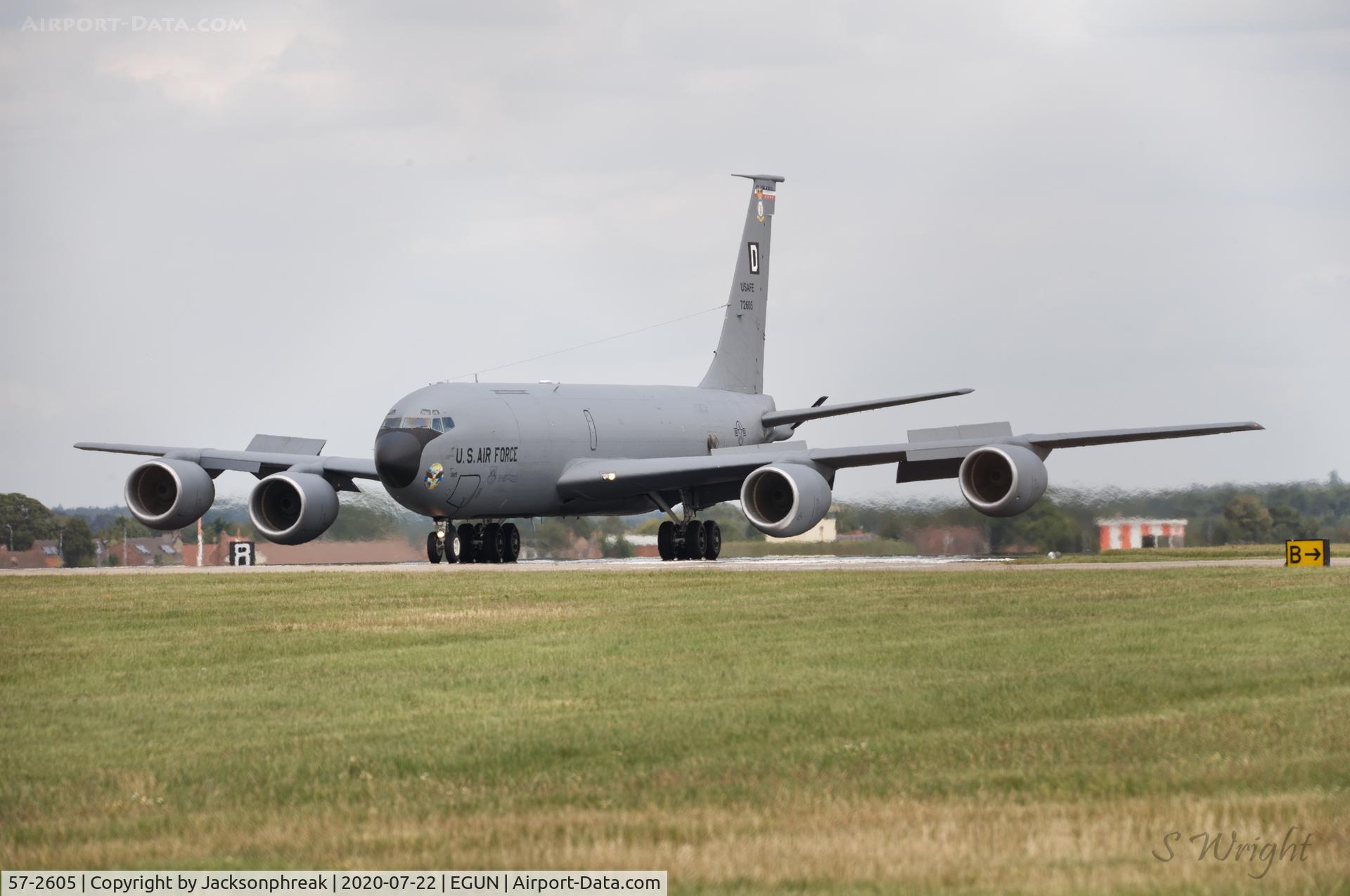 57-2605, 1958 Boeing KC-135R Stratotanker C/N 17741, RAF Mildenhall UK