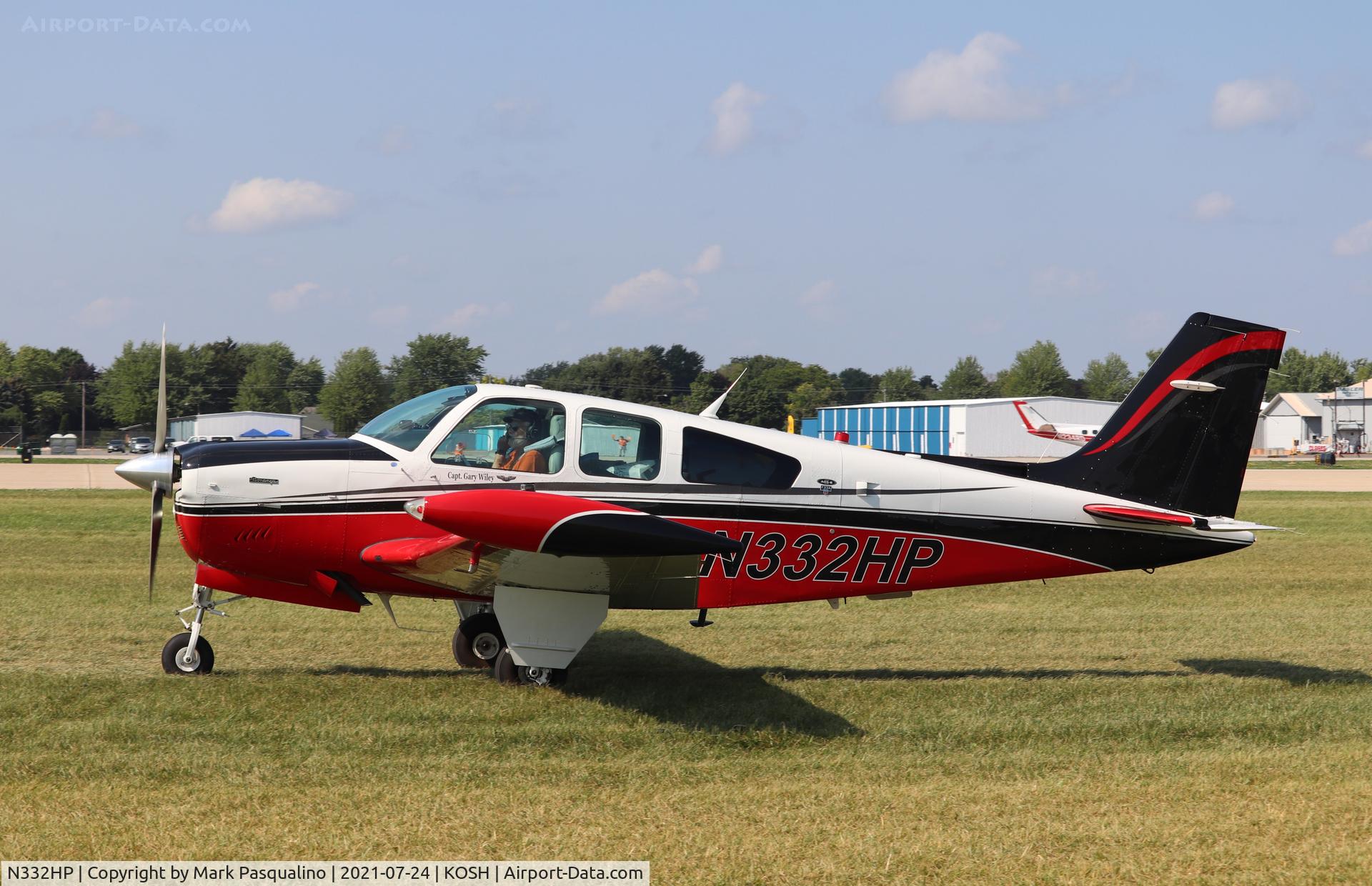 N332HP, 1990 Beech F33A Bonanza C/N CE1508, Beech F33A