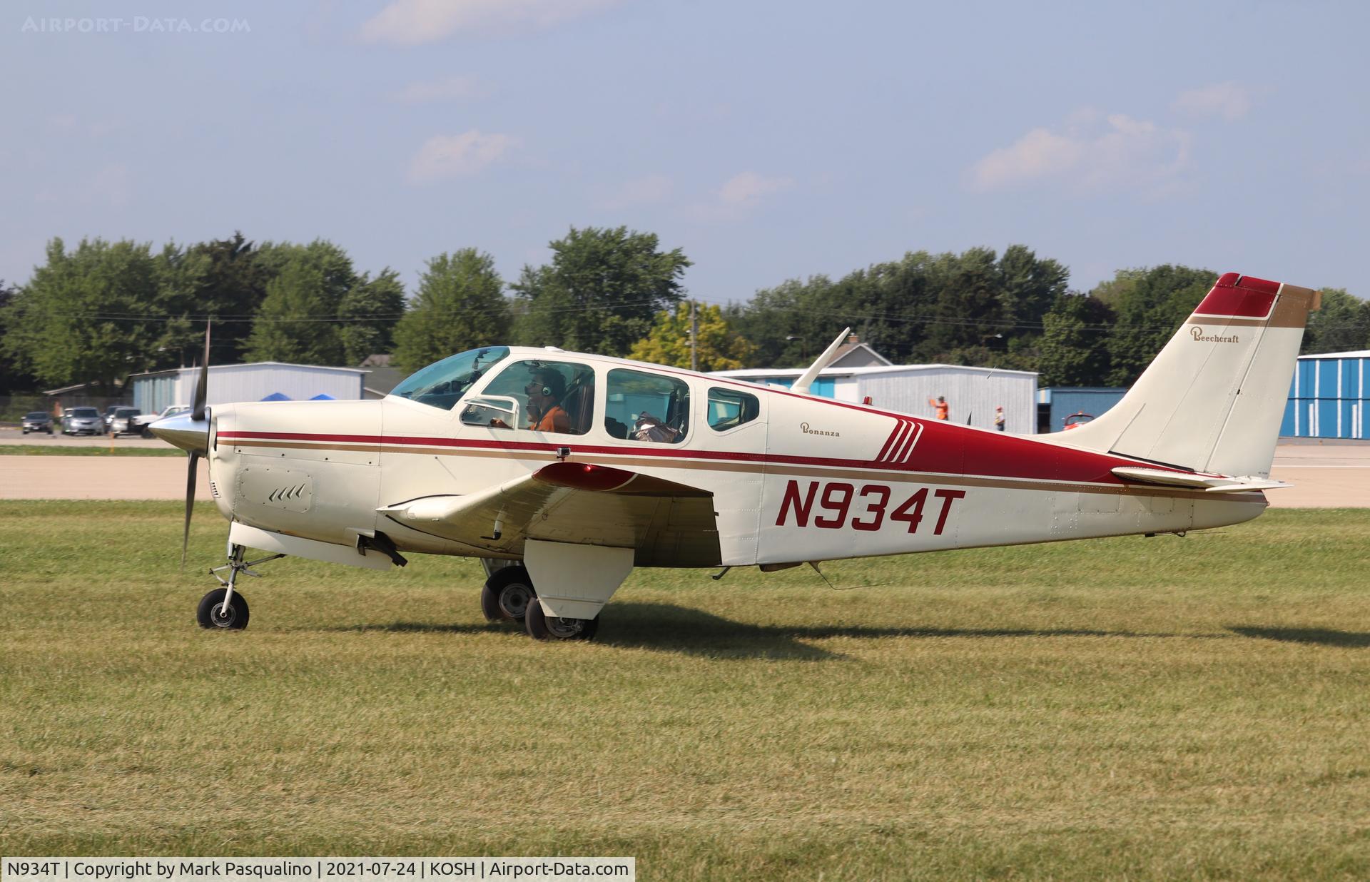 N934T, 1960 Beech 35-33 Debonair C/N CD-137, Beech 33